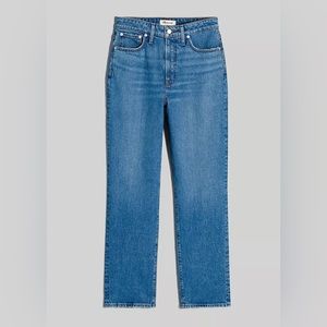 Madewell curvy perfect vintage straight leg jean. Size 33